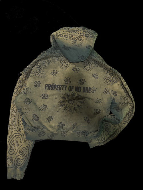 BANDANA BURN HOODIE